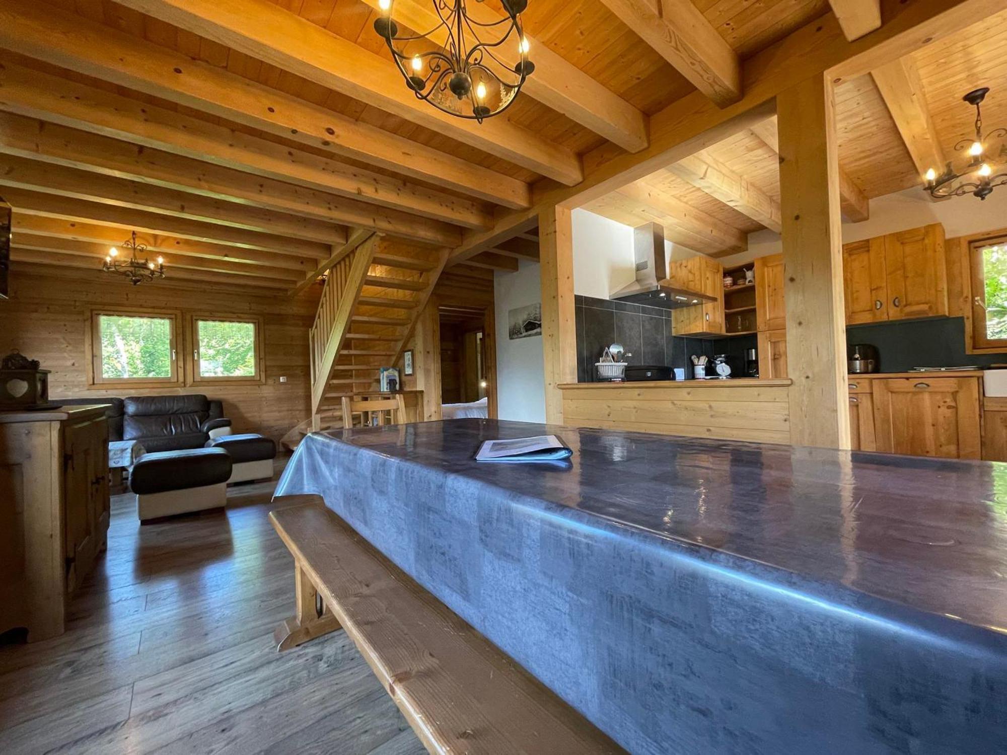 Chalet Savoyard Avec Jardin, Poele A Bois Et Wifi - Fr-1-624-11 Verchaix ภายนอก รูปภาพ